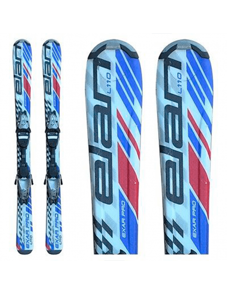All-mountain/Carving Elan Exar Pro 120cm + Binding - junior ski 999,00 kr.