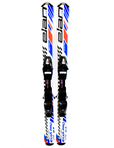 All-mountain/Carving Elan Exar Pro 120cm + Binding - junior ski 999,00 kr.