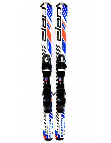 All-mountain/Carving Elan Exar Pro 120cm + Binding - junior ski 999,00 kr.
