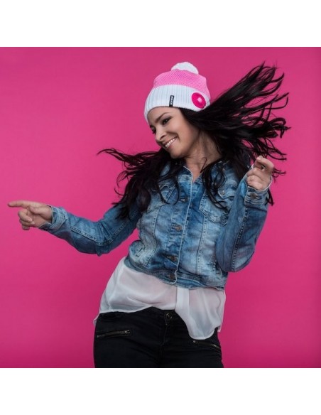 Huer og halsedisser Earebel Stained Maranon Hue med Høretelefoner 299,00 kr.