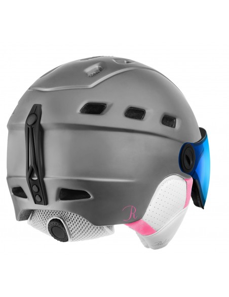 Hjelme med Visir Relax Polar Visor Skihjelm Med Visir - Grå / Pink 599,00 kr.
