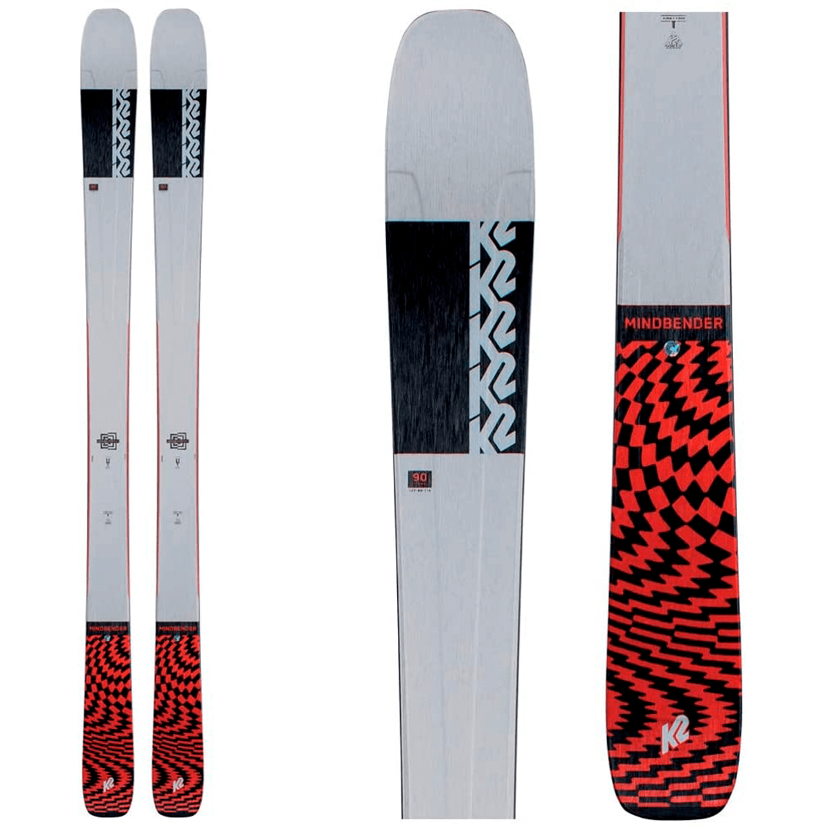 Køb K2 Mindbender 90 TI AllMountain Ski Fragt 13 hverdage