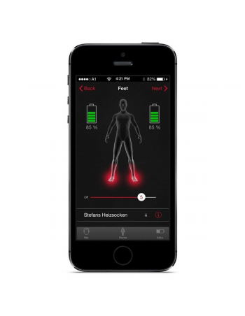 Skistrømper Lenz Heat Sock 5.1 Ski Performance Varme Strømpe + Lithium Pack rcB 1200 1,649.00