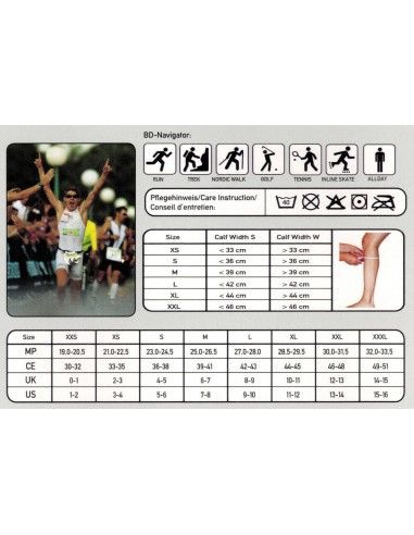 Skistrømper BOOTDOC RACE Kompression - Standart Læg 149,00 kr.
