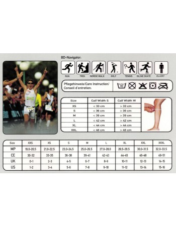 Skistrømper BOOTDOC RACE Kompression - Standart Læg 149,00 kr.