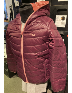 Forside Cold Bobbel Lady Jakke - Coral/Bordeaux 299,00 kr.