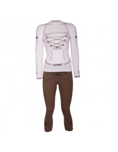 Dame LENZ RESI dame SKIUNDERTØJS SÆT - Pink/Brown 449,00 kr.