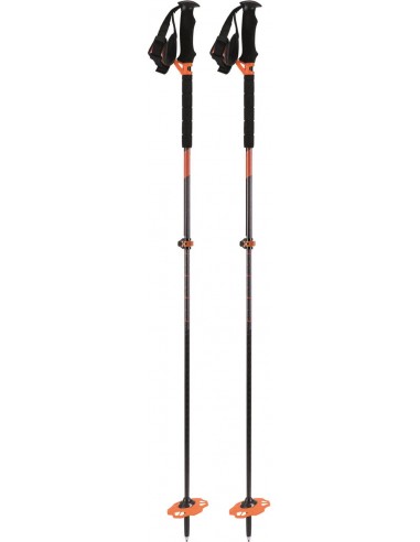 Skistave K2 LOCKJAW CARBON PLUS Justerbar Skistav - Orange 879,00 kr.