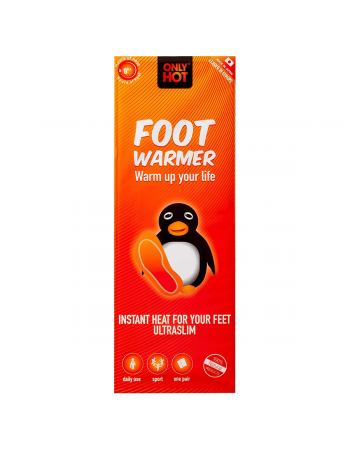 Tilbehør Only Hot Fodvarmer 1 Par NY Model Varmer 8+ timer 29,00 kr.