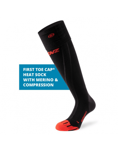 Skistrømper Lenz Heat Sock 6.1 Compression Strømpe 799,00 kr.