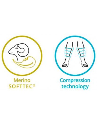 Skistrømper Lenz Heat Sock 6.1 Compression Strømpe 799,00 kr.