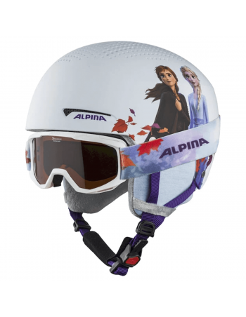 Hjelme til børn Alpina Zupo Disney Skihjelm + Piney skibriller Set 799,00 kr.