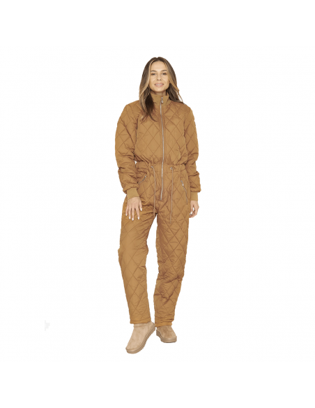 Dame Cold Carol Jumpsuit Termoheldragt - Camel 499,00 kr.