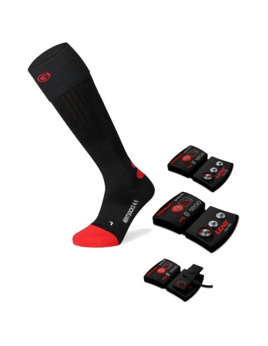 Skistrømper Lenz Heat Sock 4.0 / 4.1- Varmestrømper + Lithium Pack rcB 1200 - Sort 1,599.00