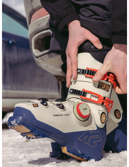 Voksen skistøvler K2 Recon 120 BOA MultiFit + Gripwalk Ski Støvle 5,099.00