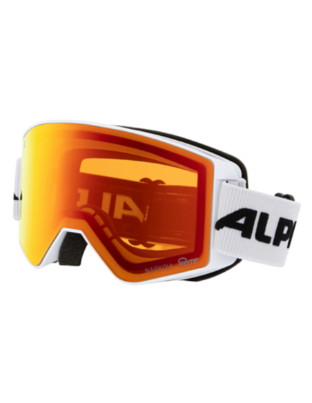 Skibriller Alpina Narkoja Skibrille Orange Doubleflex Hicon - Hvid 499,00 kr.