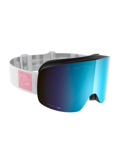 Skibriller FLAXTA Prime White/Pink - Enlight Blue Mirror Linse (Udskiftelig) 899,00 kr.