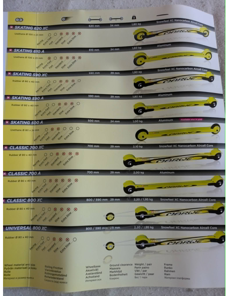 Rulleski Marwe 500 A Pink Rulle Ski 2,299.00