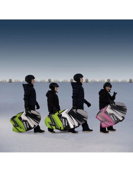 Kælke Stiga Foamboard Snowrocket Graffiti 110cm 449,00 kr.