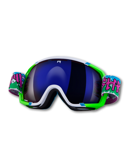 Skibriller Shred STUPEFY NEEDMORESNOW WHITE 599,00 kr.