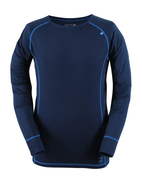 Herre 2117 of Sweden - Mens 100% Merino Top Ullånger - Dark navy 499,00 kr.
