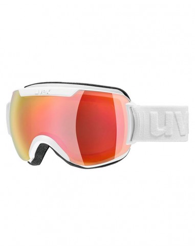Forside Uvex Downhill 2000 FM -White Mat- Red mirror linse S3 699,00 kr.