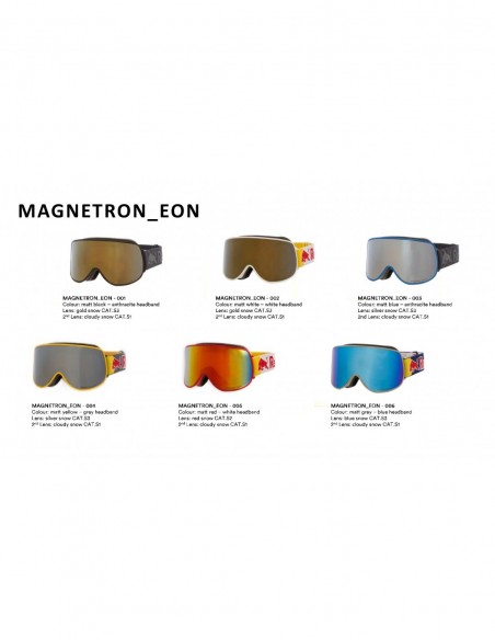 Skibriller Red Bull Magnetron EON 003 - Mat Blue - 2xLinser 1,099.00