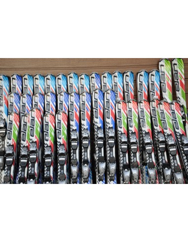 All-mountain/Carving Elan Exar Pro 120cm + Binding - junior ski 999,00 kr.