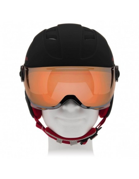 Hjelme med Visir Alpina Carat LE Visor HM Skihjelm - Black Red 999,00 kr.