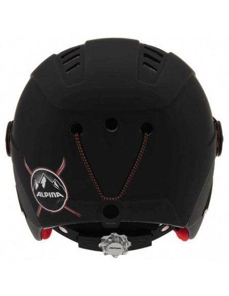 Hjelme med Visir Alpina Carat LE Visor HM Skihjelm - Black Red 999,00 kr.
