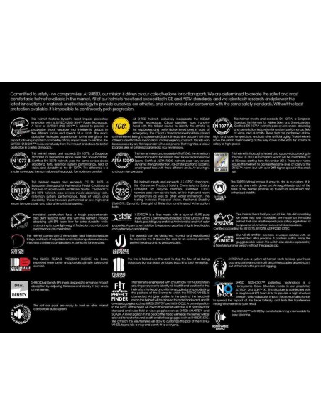 Hjelme Shred slam-cap dark fader green 499,00 kr.