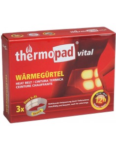 Forside Thermopad Varmebelte 3 Stk Pakke 99,00 kr.