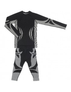 Herre COLD Seamless Herre Skiundertøj Sæt 3/4 Ben - Sort 299,00 kr.
