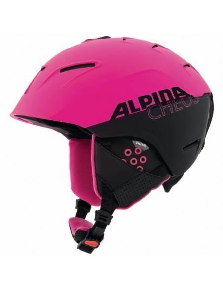 Hjelme til Voksne Alpina Cheos - Pink/Sort matt 699,00 kr.
