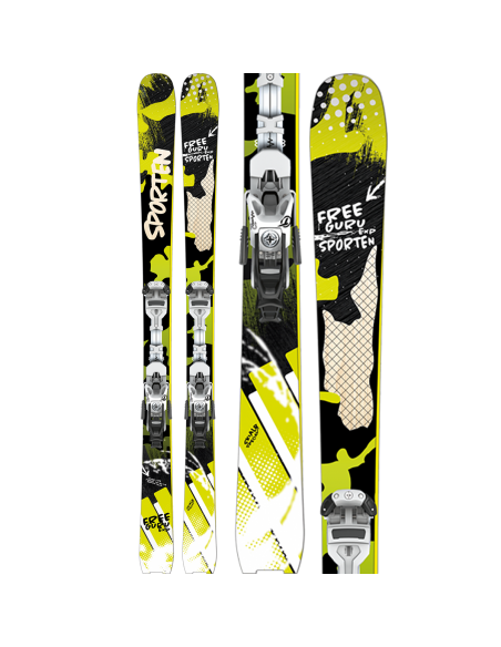 Freeride Sporten Free Guru EXP Mountaineering - Touring Freeride Ski + Binding + Skin 5,499.00